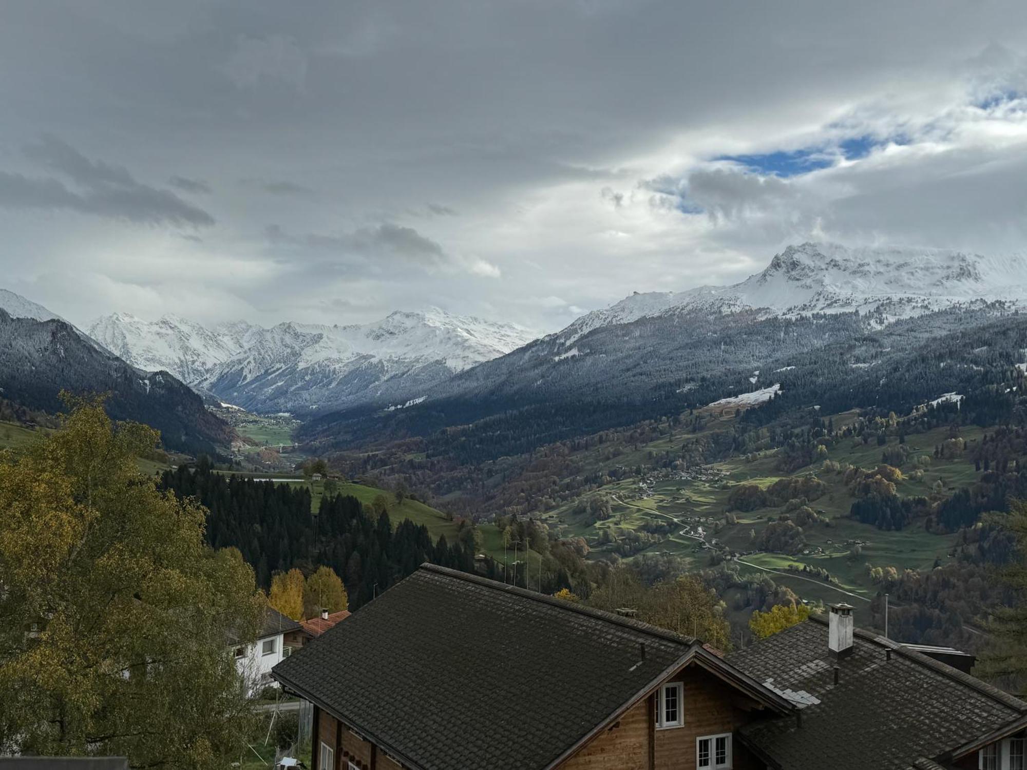 דירות Luzein Attic In The Alps מראה חיצוני תמונה